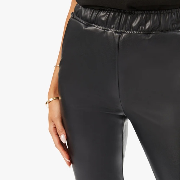 Vegan Leather Joggers NWT - Picture 4 of 4